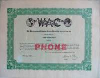 W.A.C. (Worked All Continents) Phone Diploma 1990